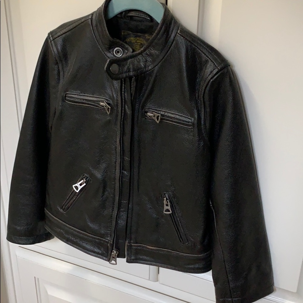 Leather Jacket Lucky Brand